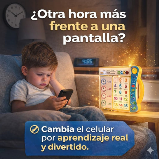 Libro Explora y Aprende, reemplaza pantallas por aprendizaje real 🤓