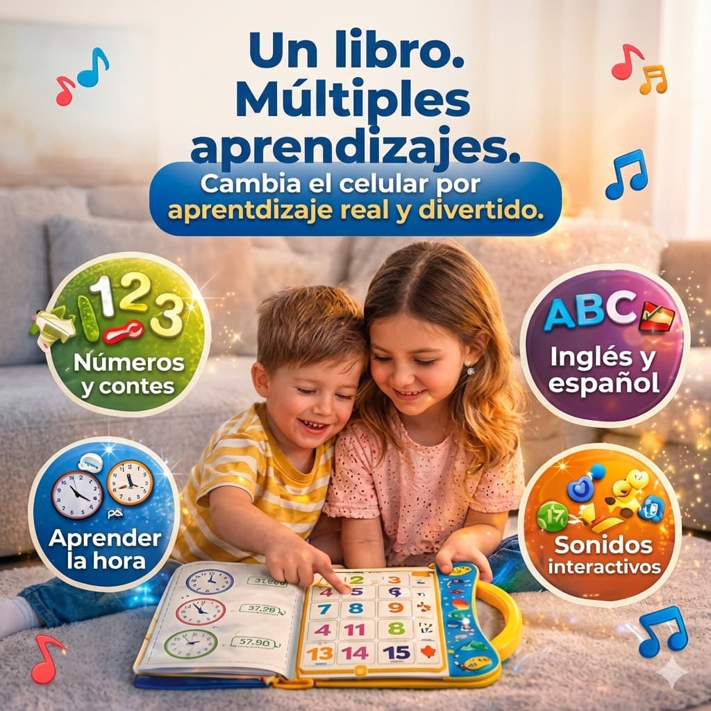 Libro Explora y Aprende, reemplaza pantallas por aprendizaje real 🤓