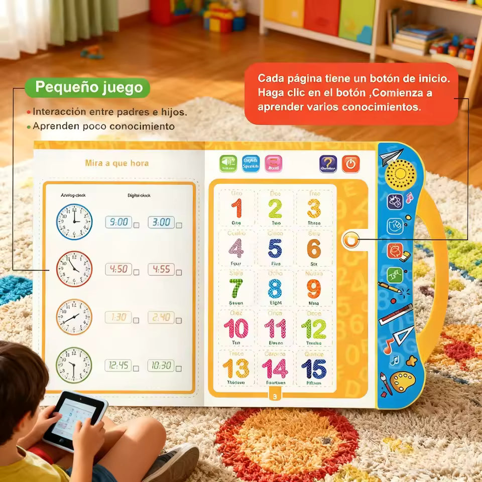 Libro Explora y Aprende, reemplaza pantallas por aprendizaje real 🤓